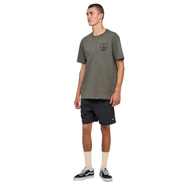 The Mad Hueys Fkrs Ahoy Tee Charcoal
