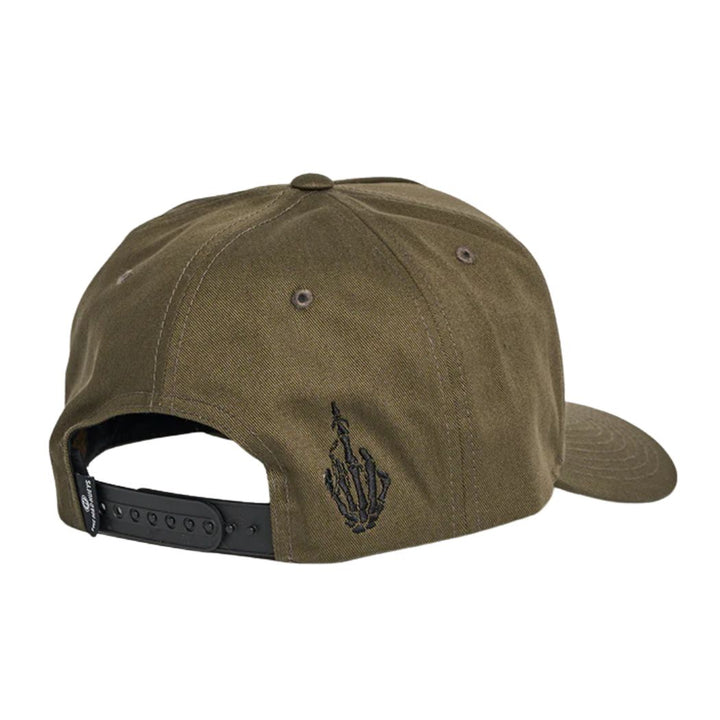 The Mad Hueys Fkrs Ahoy Twill Snapback Olive
