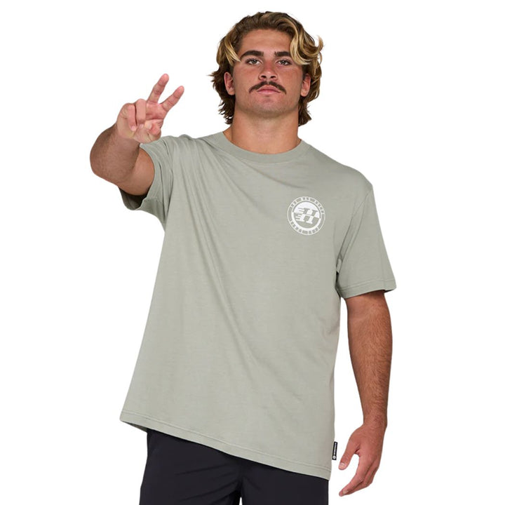 The Mad Hueys H Series Split Tee Faded Dust