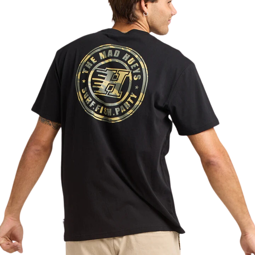 The Mad Hueys H Series Tee Black