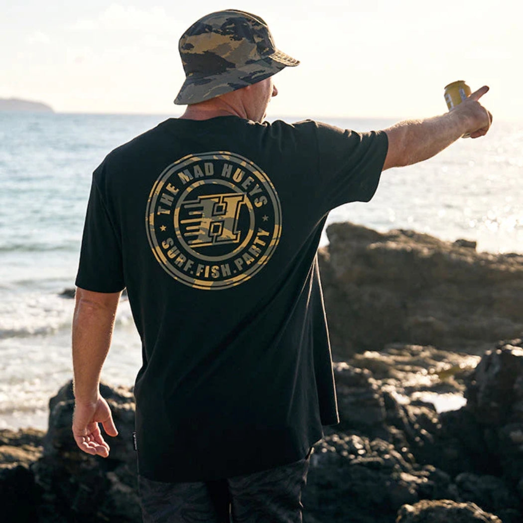 The Mad Hueys H Series Tee Black