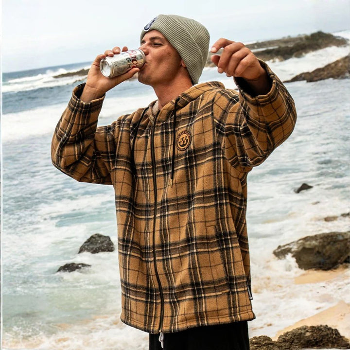 The Mad Hueys Hazza Jacket Walnut