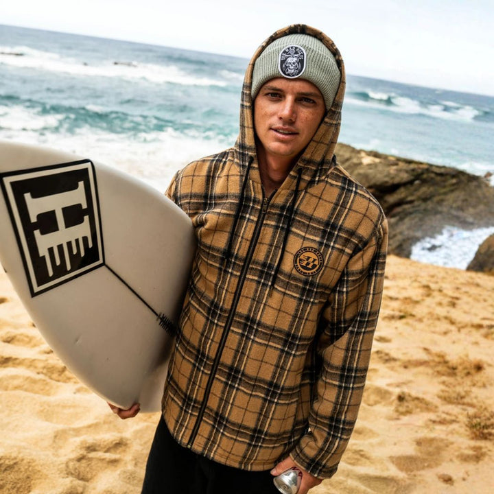 The Mad Hueys Hazza Jacket Walnut