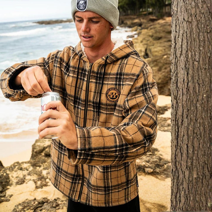 The Mad Hueys Hazza Jacket Walnut