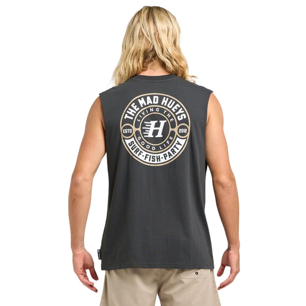 The Mad Hueys Hueys Good Life Muscle Vintage Black