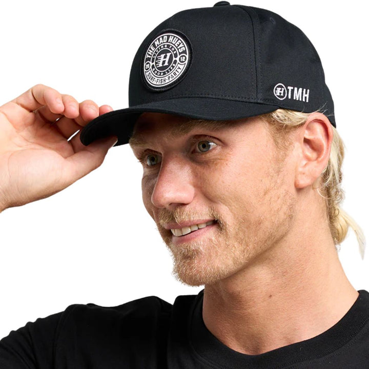 The Mad Hueys Hueys Good Life Twill Snapback Black