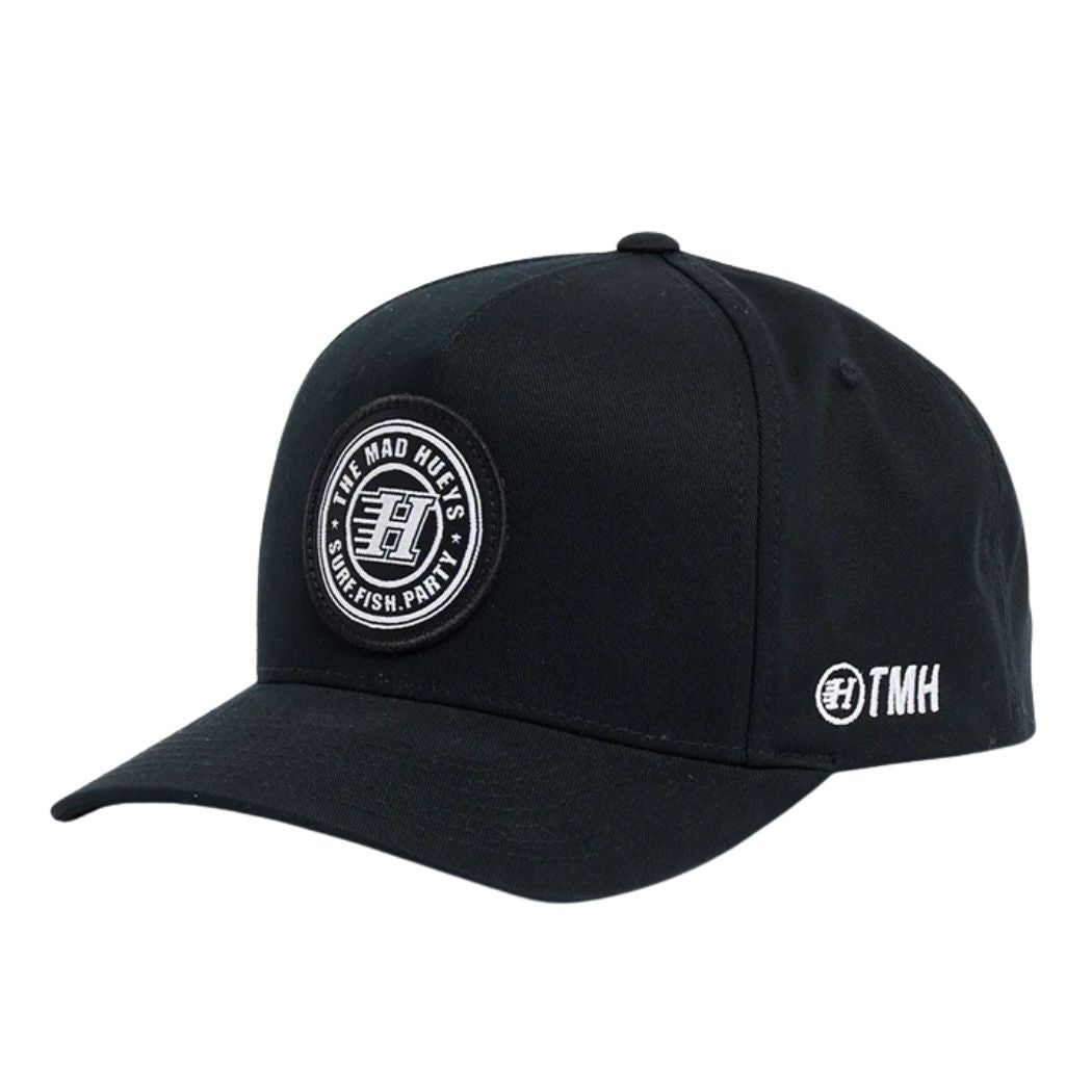 The Mad Hueys Hueys Good Life Twill Snapback Black