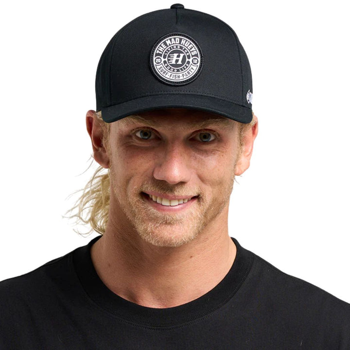 The Mad Hueys Hueys Good Life Twill Snapback Black