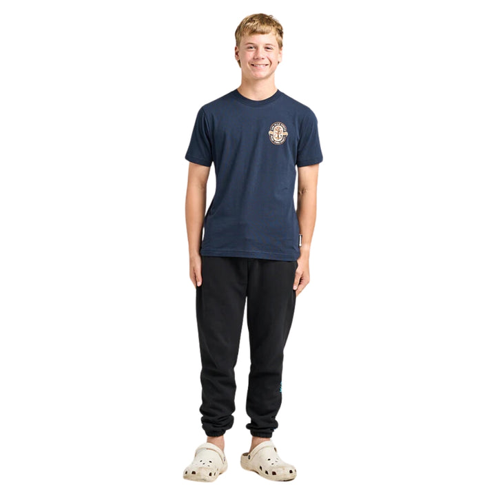 The Mad Hueys Living Anchor Youth Tee Navy