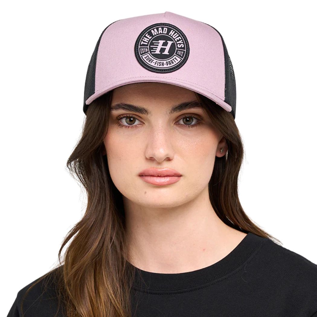 The Mad Hueys Living Hueys Womens Twill Trucker Dusty Lilac
