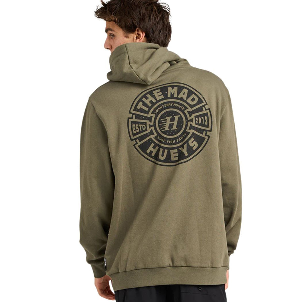 The Mad Hueys Mad Series Hoodie Olive