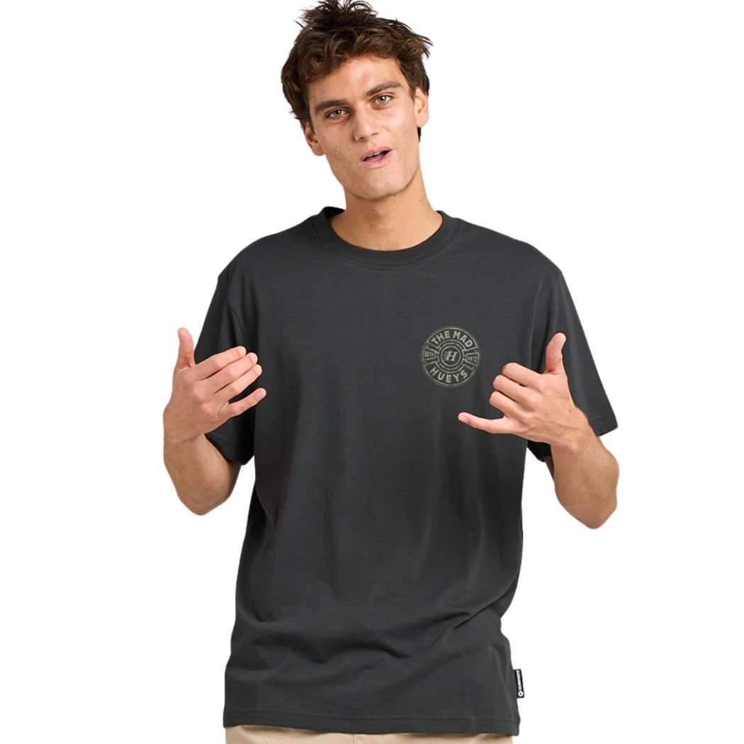 The Mad Hueys Mad Series Tee Vintage Black
