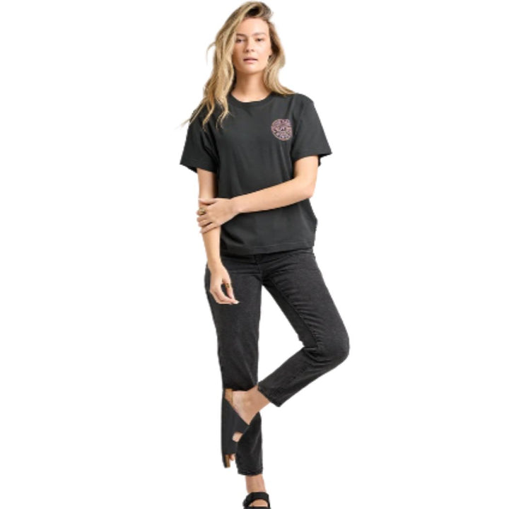 The Mad Hueys Mad Series Womens Tee Vintage Black
