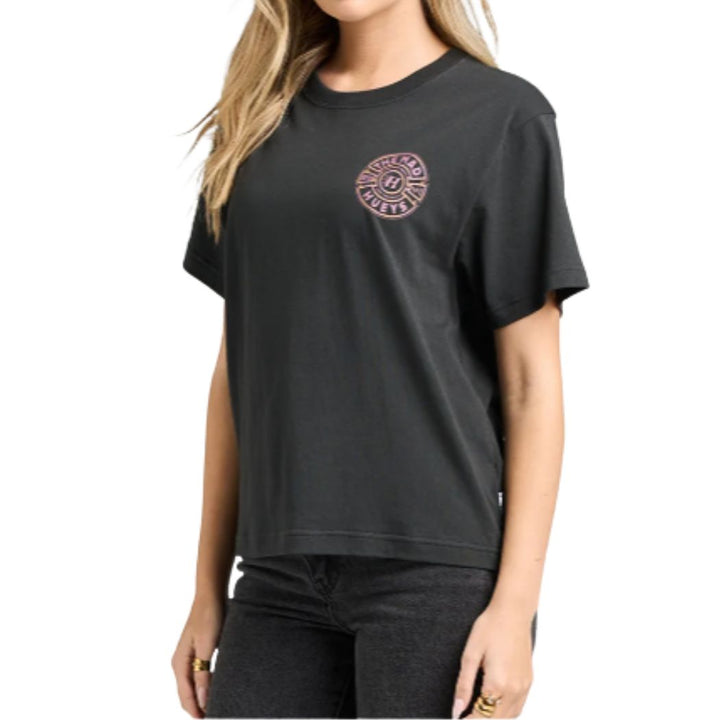 The Mad Hueys Mad Series Womens Tee Vintage Black