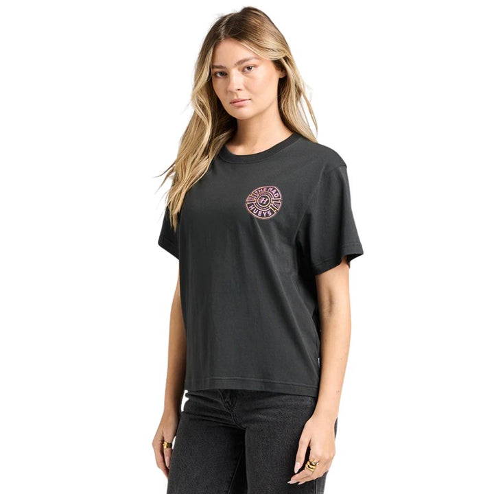 The Mad Hueys Mad Series Womens Tee Vintage Black