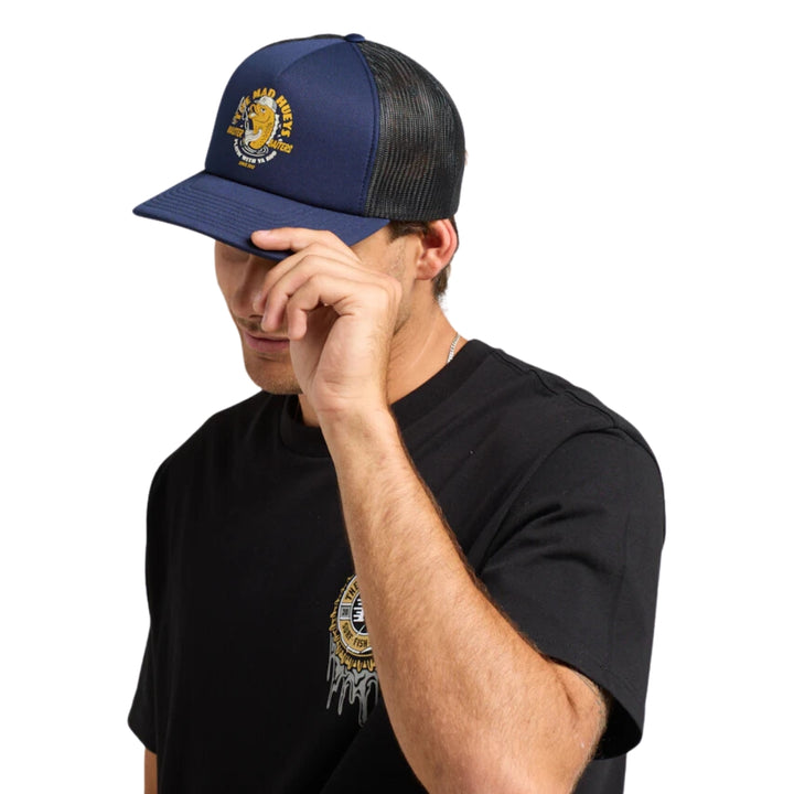 The Mad Hueys Master Baiters Foam Trucker Navy