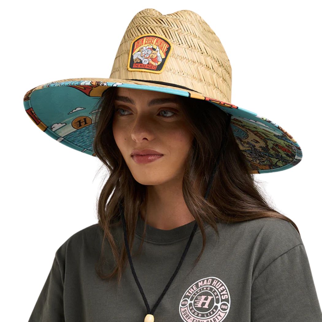 The Mad Hueys Oz Straya Straw Hat