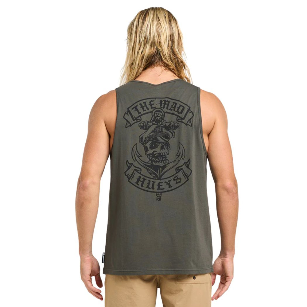 The Mad Hueys Sailor Anchor Tank Charcoal
