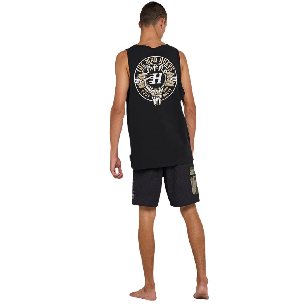 The Mad Hueys Surf Hueys Tank Black