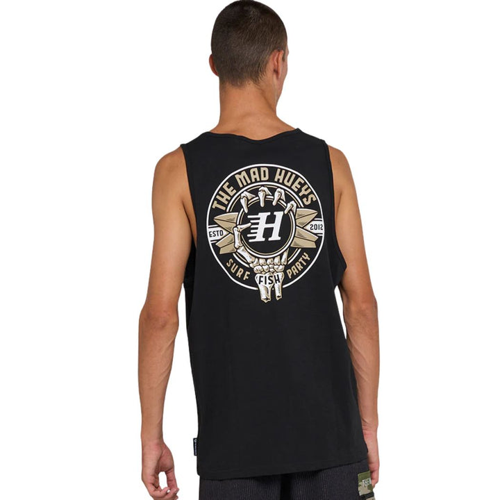 The Mad Hueys Surf Hueys Tank Black