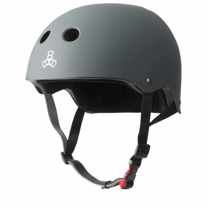 Triple Eight Carbon Rubber Certified Helmet