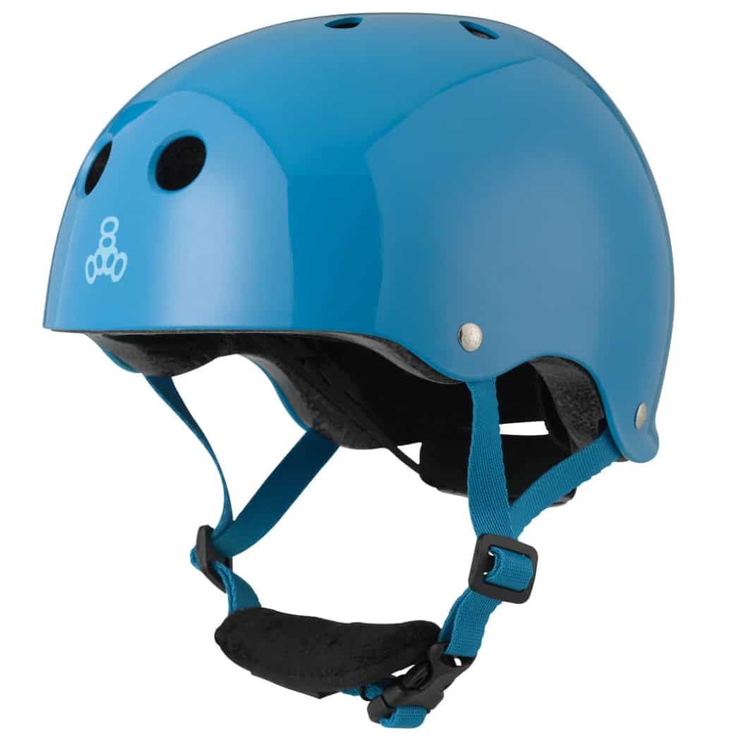 Triple Eight Lil 8 Certified Helmet Blue Gloss