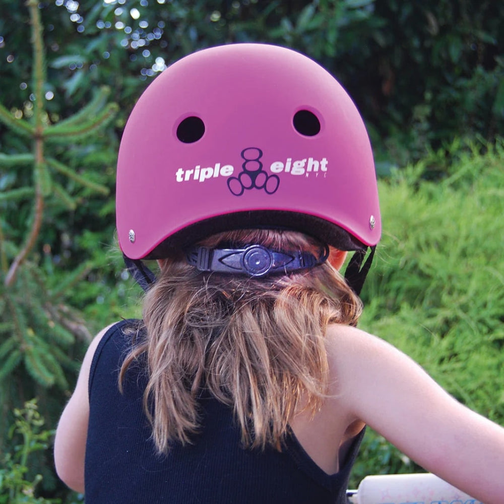 Triple Eight Lil 8 Certified Helmet Neon Pink