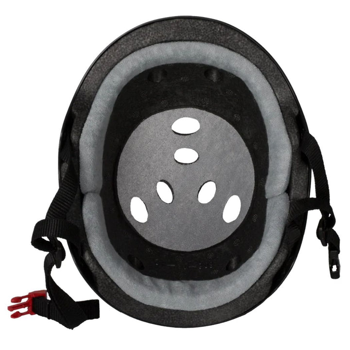 Triple Eight Certified SS Matte Black Helmet