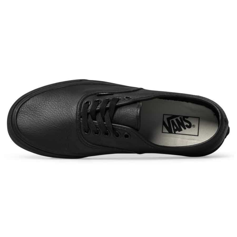 Vans Authentic Black Leather