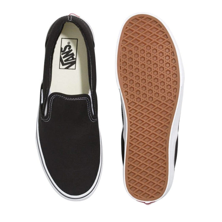 Vans Classic Slip On Black Shoes 