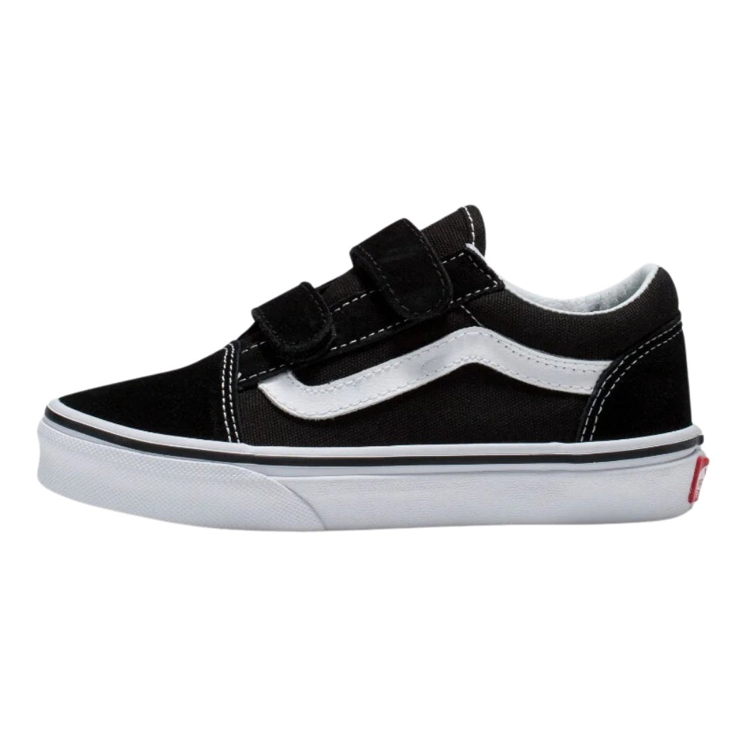 Vans Kids Old Skool V Black True White Shoes