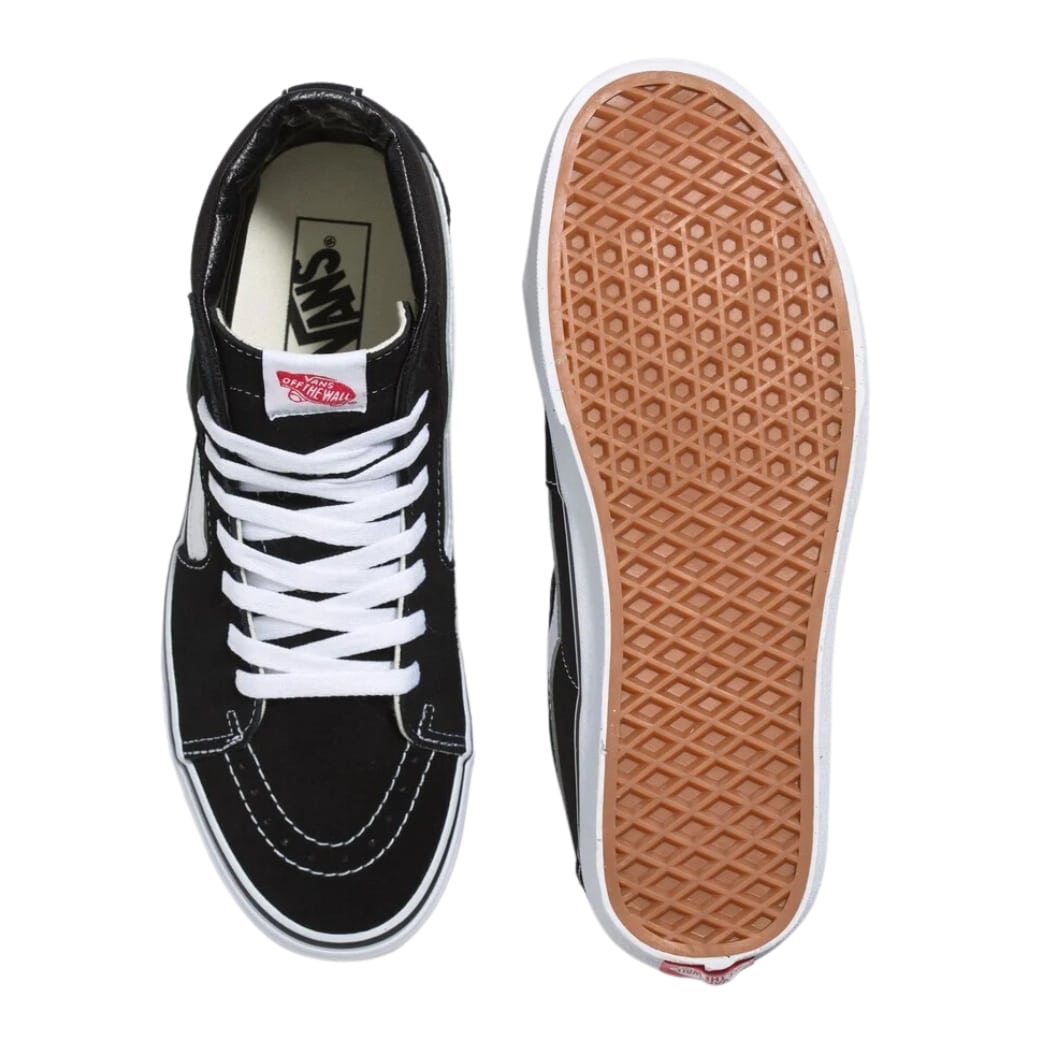 Vans SK8 Hi Black White Shoes