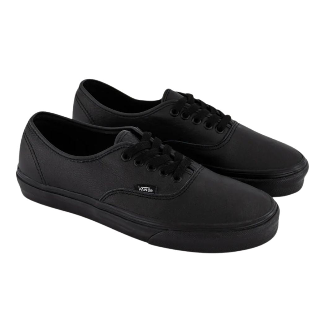 Vans Authentic Black Leather