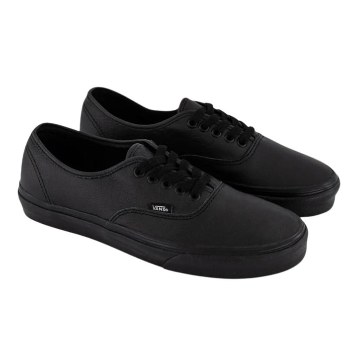 Vans Authentic Black Leather