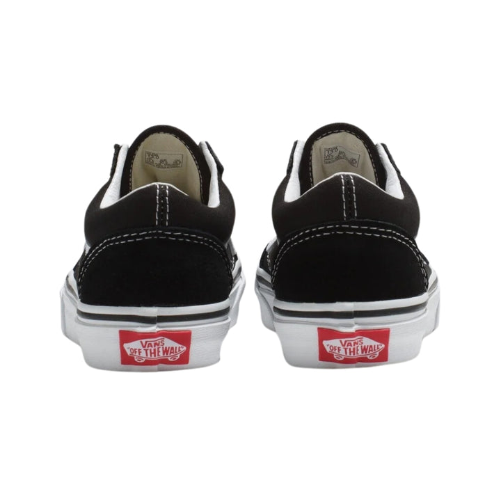 Vans Boys Old Skool Black White Shoes