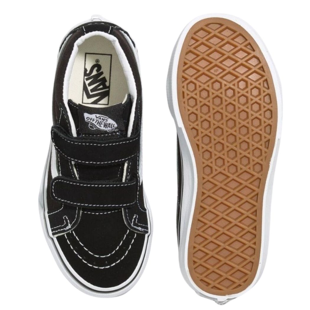 Vans Kids SK8 Mid Reissue V Black White