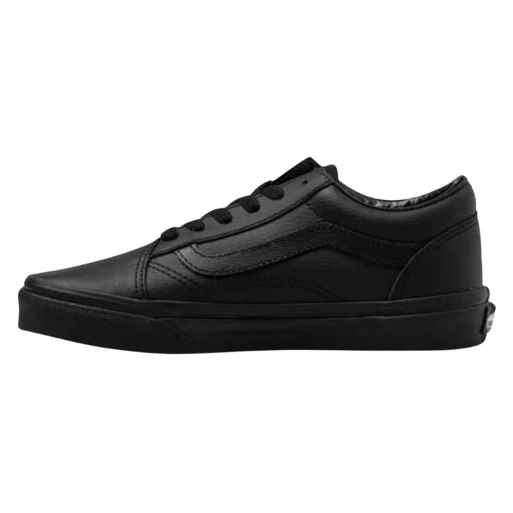 Vans Old Skool Black Leather Shoes