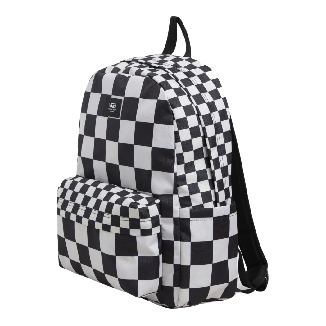 Vans Old Skool Check Backpack Black Oatmeal