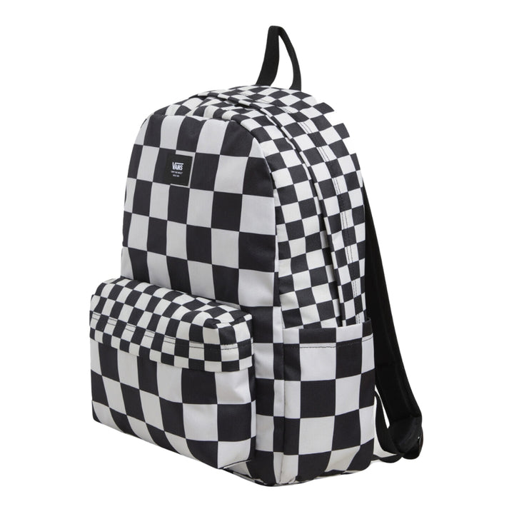 Vans Old Skool Check Backpack Black Oatmeal