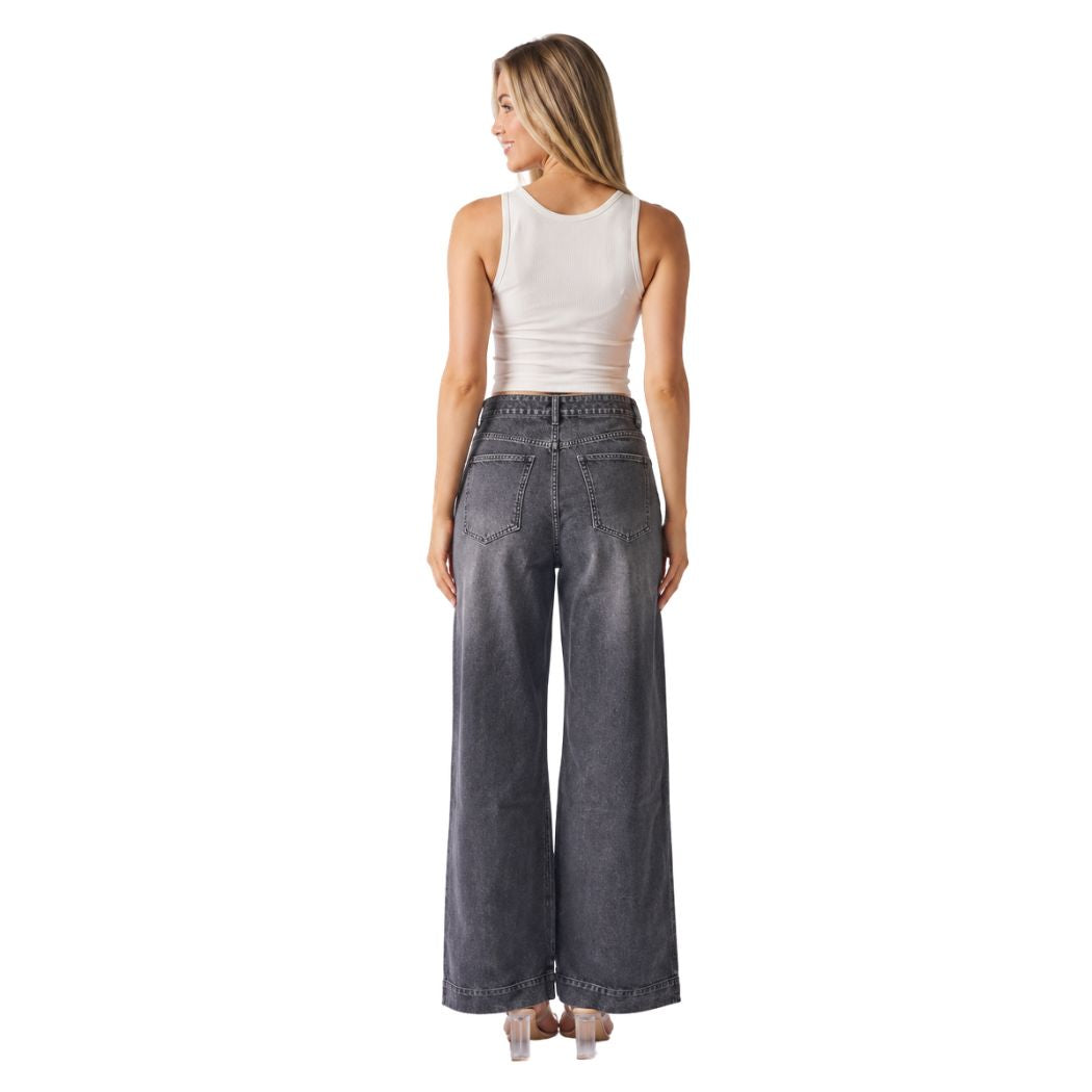 Wakee Loose Fit Jeans Black BA2522