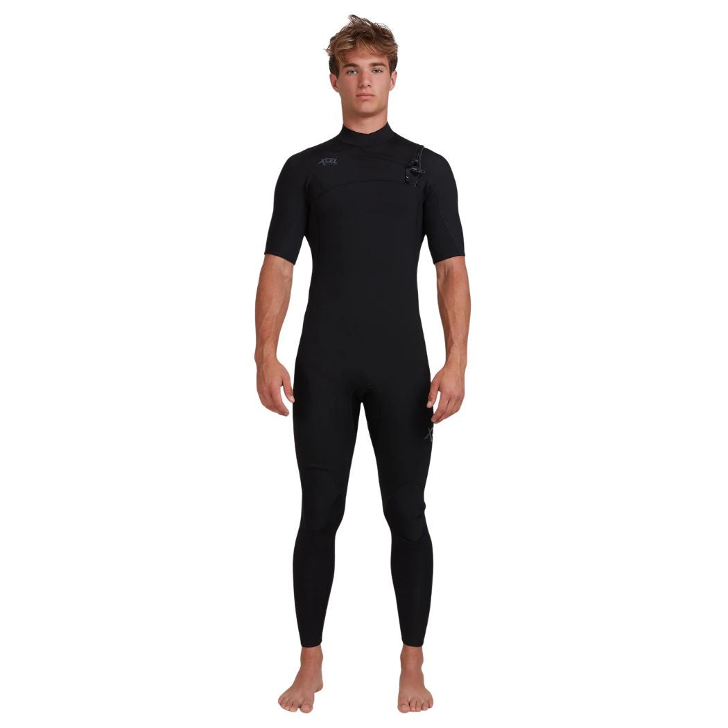 Xcel Comp 2mm Short Sleeve Steamer Black