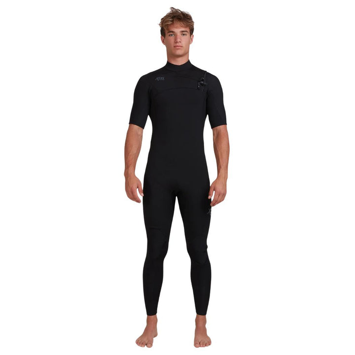 Xcel Comp 2mm Short Sleeve Steamer Black