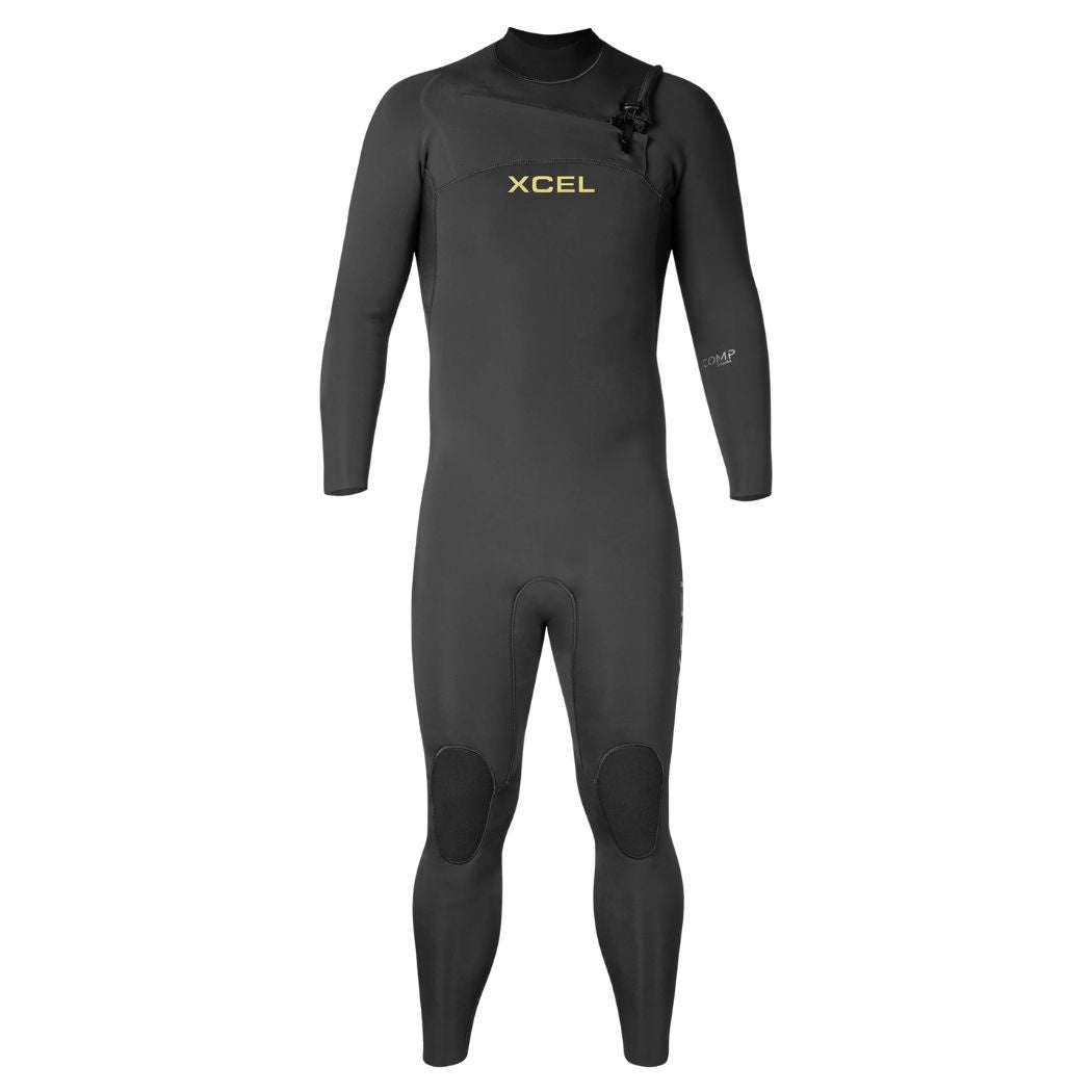 Xcel Comp 3 2mm Long Sleeve Steamer Black