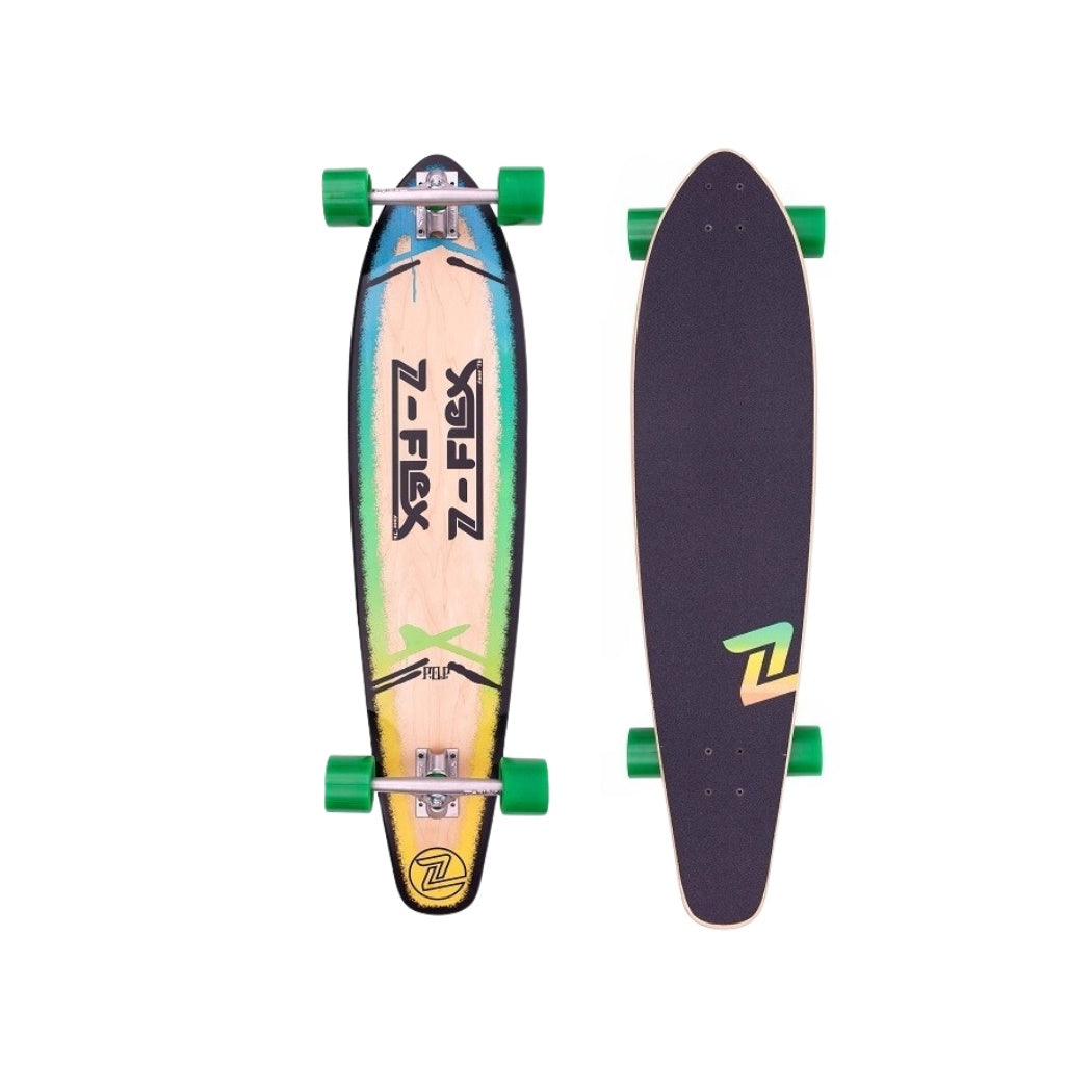 Z Flex Pop Blue 39.5inch Roundtail Cruiser