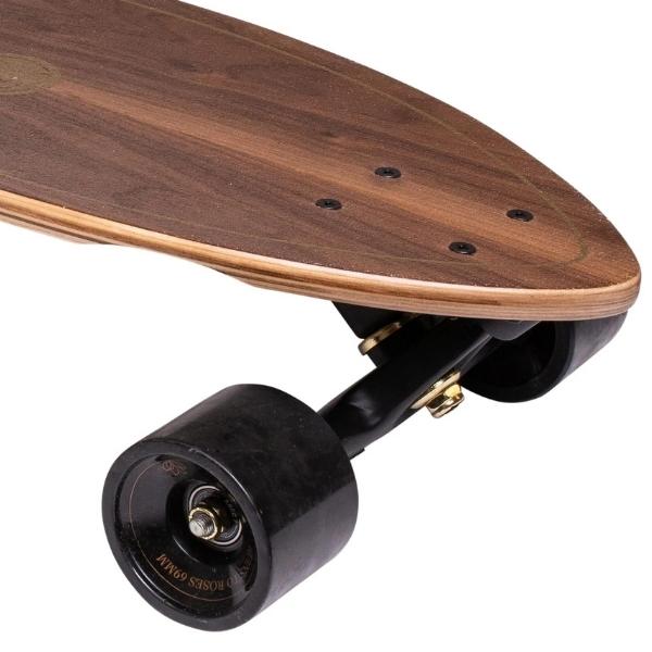 Z-Flex Ruins To Roses Roundtail Longboard 39 Inch Skateboard